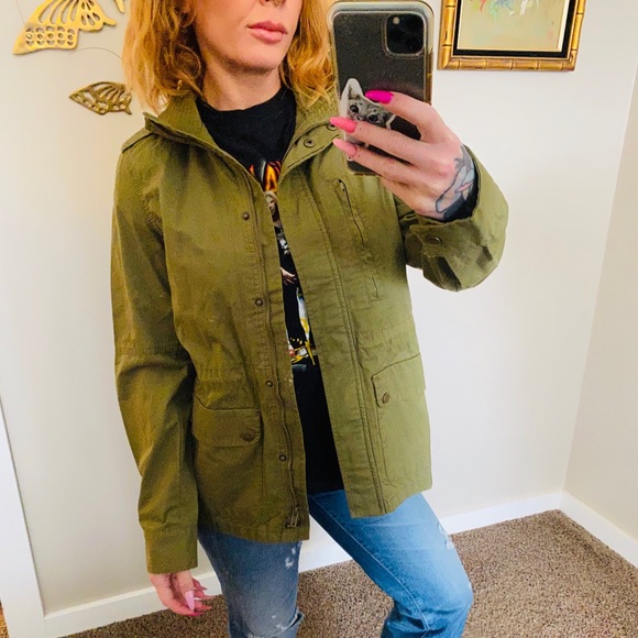 ruby karot Jackets & Blazers - Ruby Karot army green military jacket
